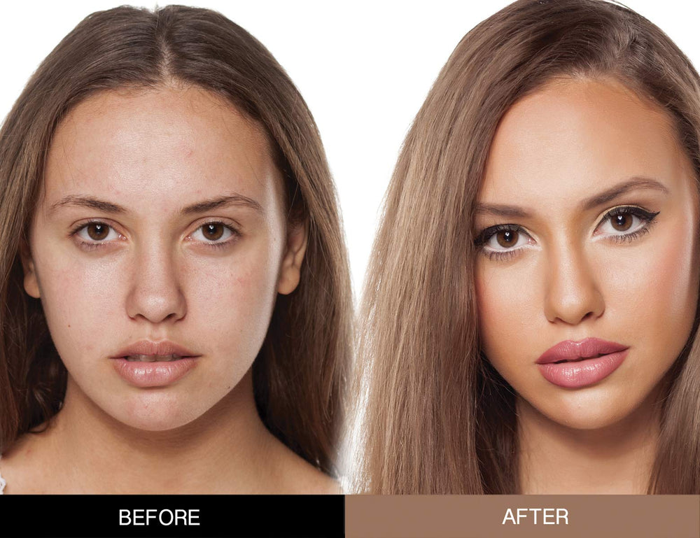 Bellaterra Cosmetics BellaTerra mineral powder texture enables smooth blending and shine control.