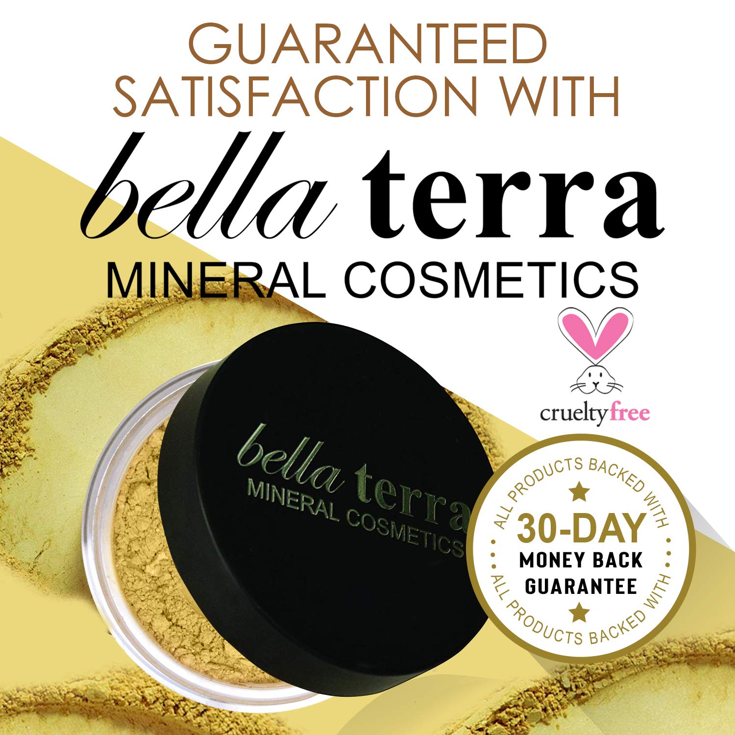 Bellaterra foundation Maple compact and mirror provide on-the-go touch-ups.