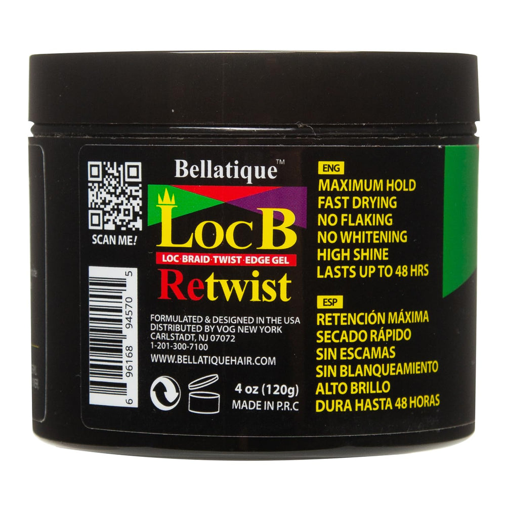 Daily use with Bellatique Loc B Retwist Gel for polished styling