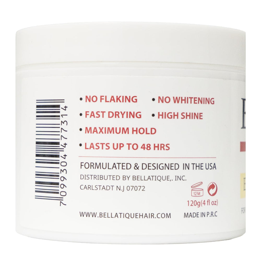 No whitening residue around hairline using BELLATIQUE gel.