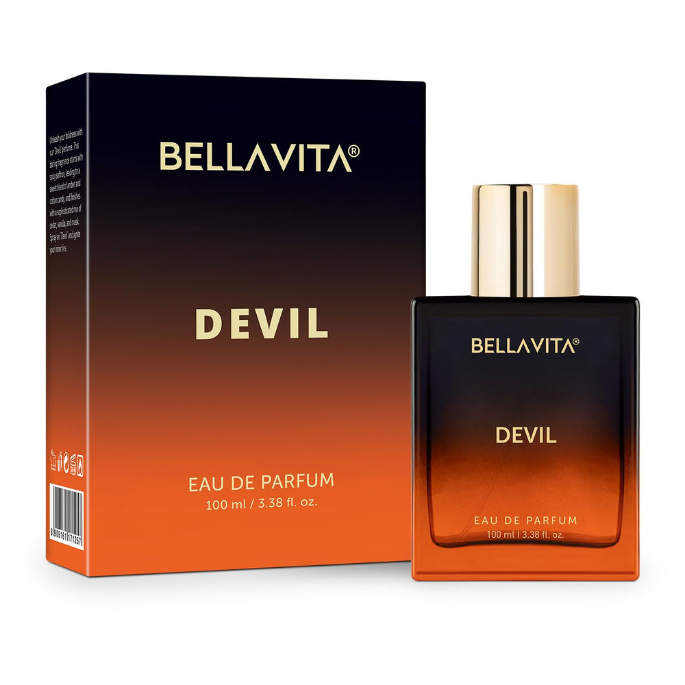 Bellavita Devil application on skin demonstrates long-lasting fragrance with smooth feel.