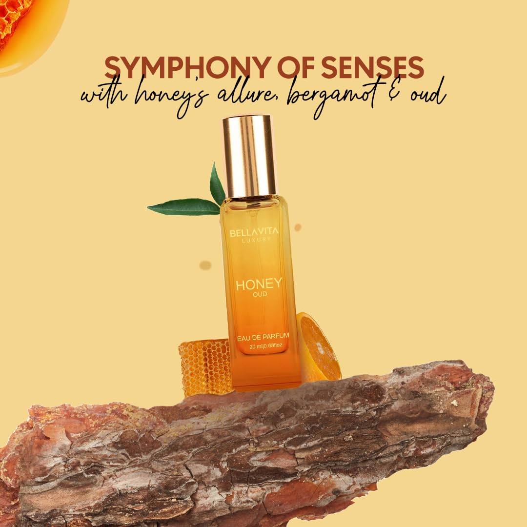 BellaVita Luxury Honey OUD unisex design suitable for gifting