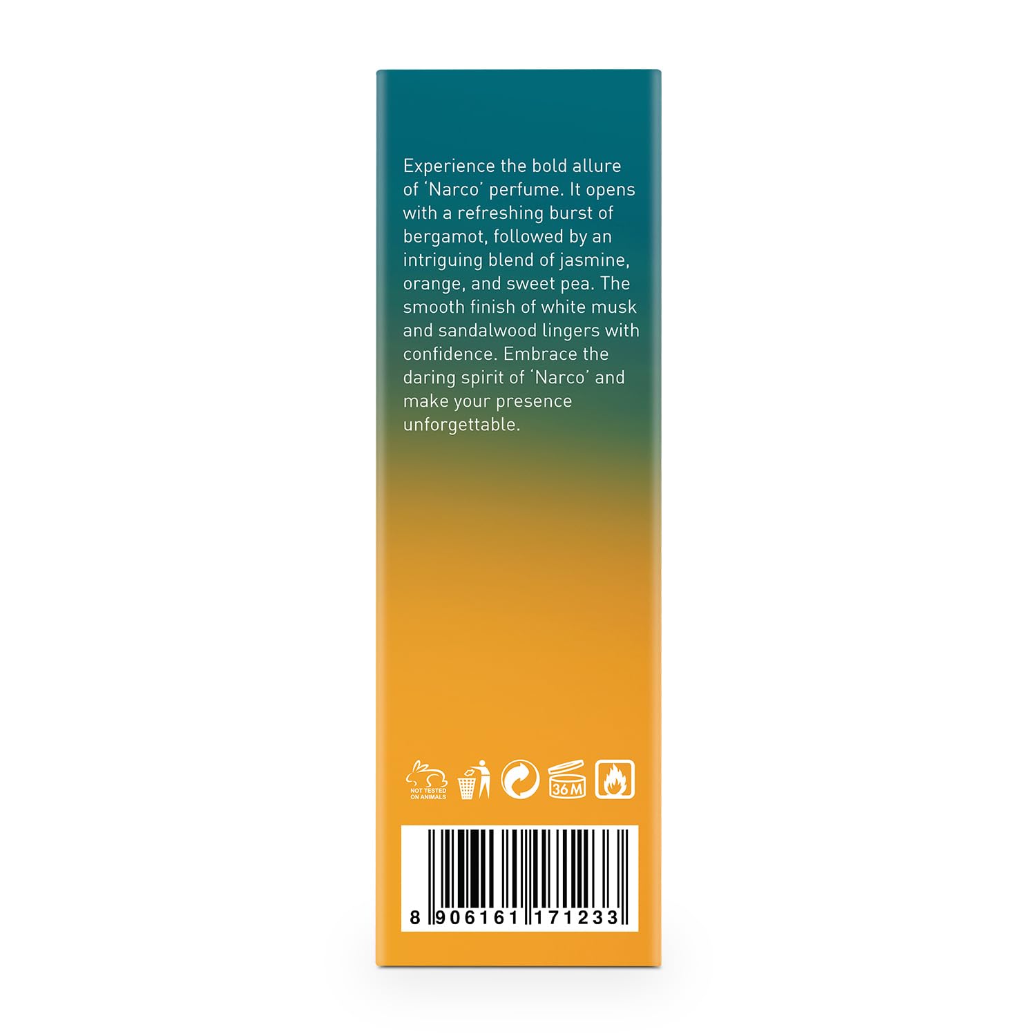 Bellavita Narco luxury fragrance oil signals premium French scent for all genders