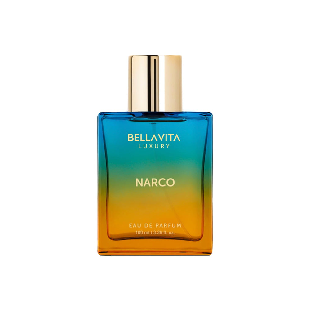 Bellavita Narco unisex perfume bottle showcases elegant daily luxury
