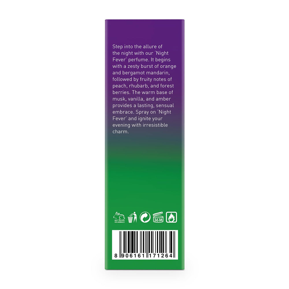 Bellavita Night Fever long-lasting trace suggests all-day wear potential.