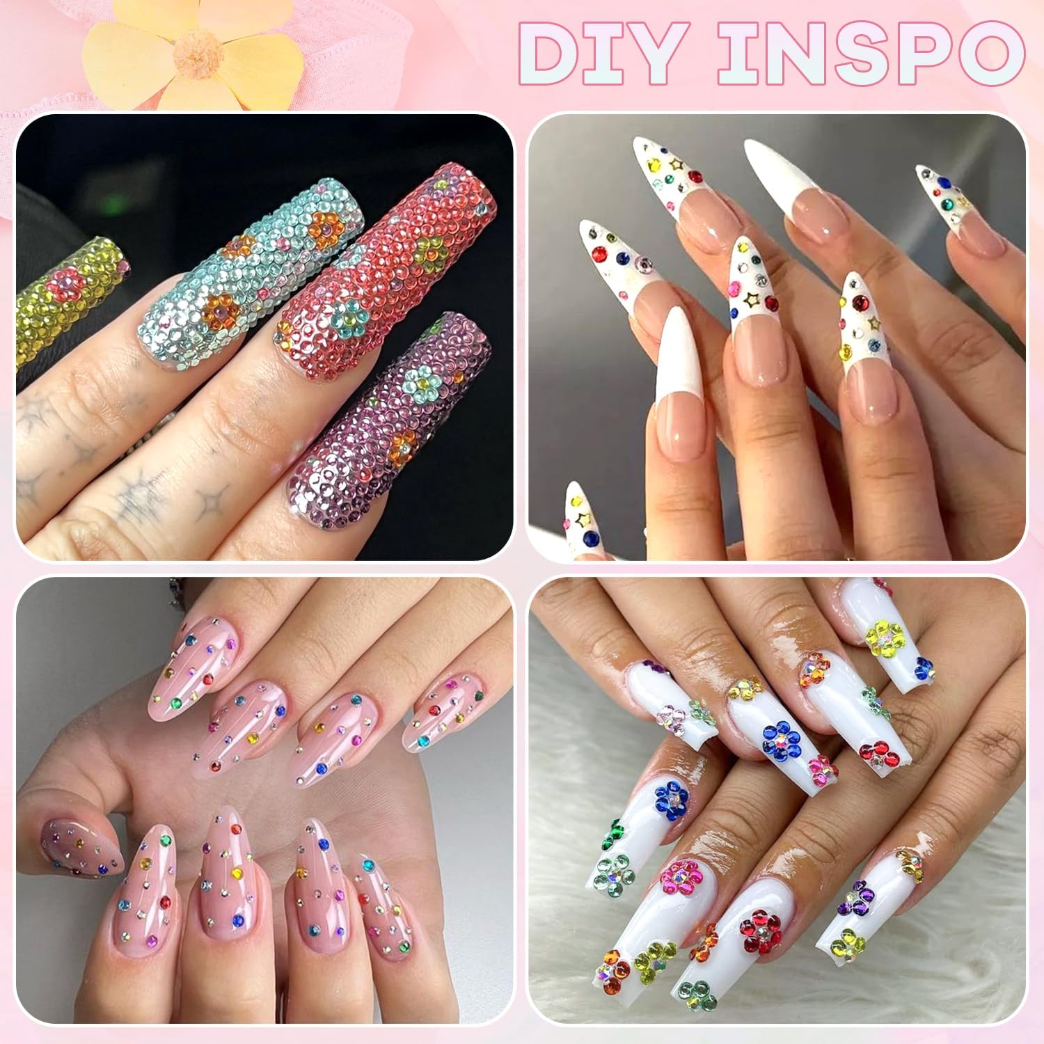 BELLEBOOST colorful nail art application kit for salons and beginners.