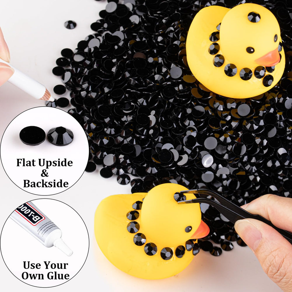 BELLEBOOST rhinestones applied to shoes and tumblers for personalized sparkle.