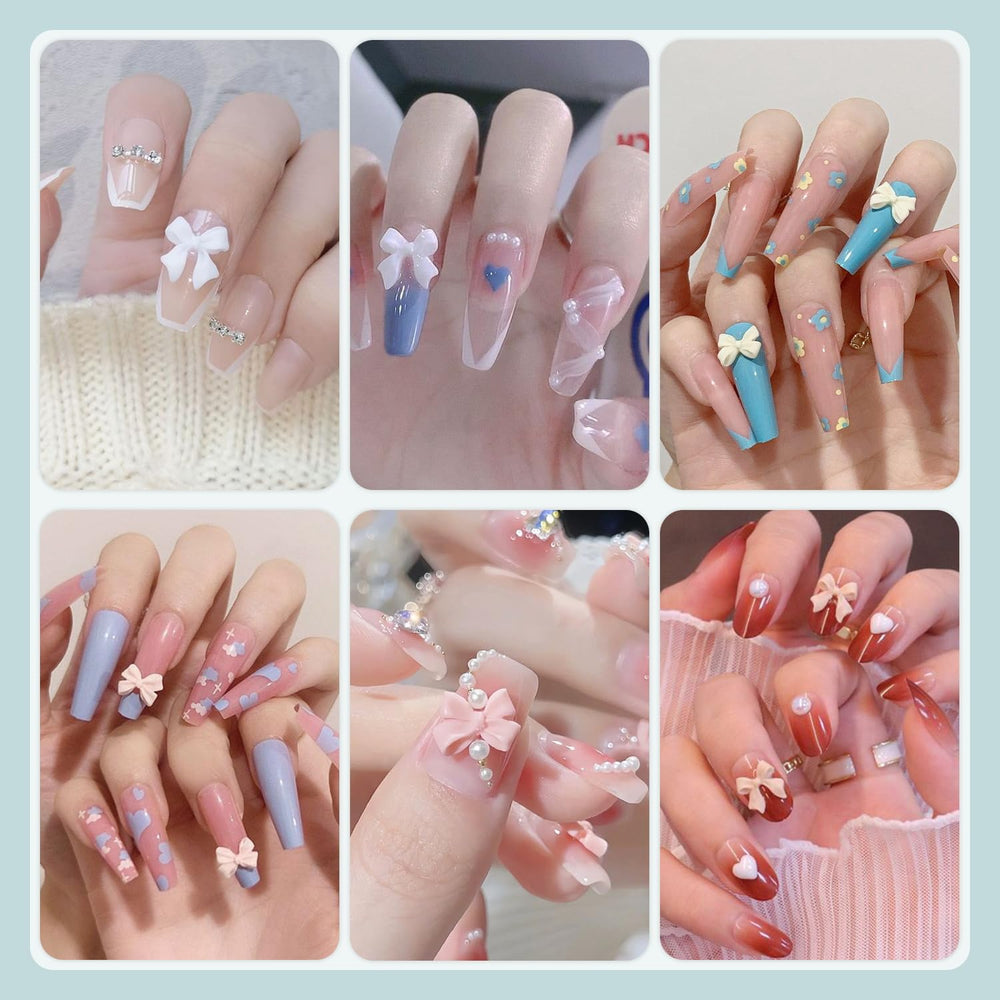 BELLEBOOST elegant nail charms are easy to apply for glamorous DIY nails