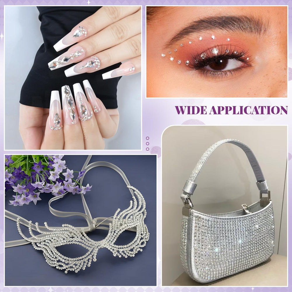 BELLEBOOST rhinestones clear for phone cases and gifts.