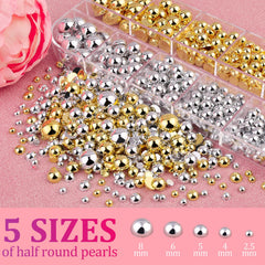 BELLEBOOST multi-size pearls offer versatile options for nails and crafts and fashion accents.
