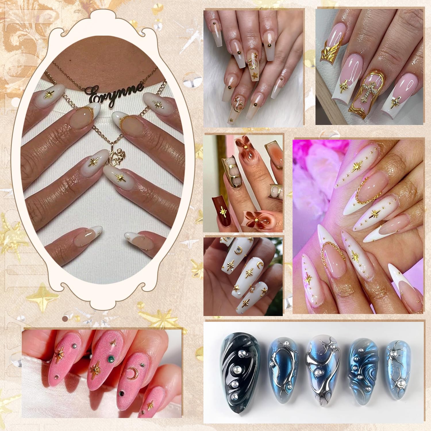 BELLEBOOST nail art collection box presents organized, easy-to-use toolkit.
