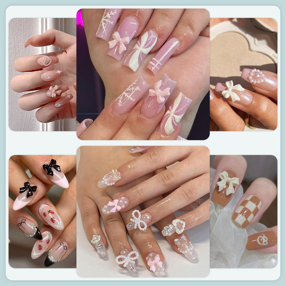 BELLEBOOST nail art kit includes tweezers and pencil for easy pickup