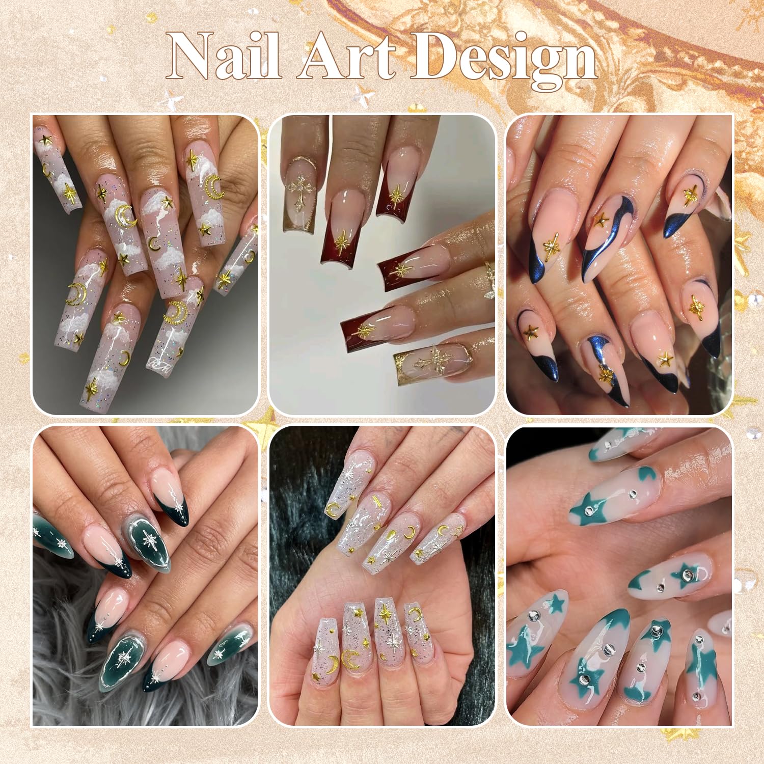 BELLEBOOST 15ml nail glue gel secures charms for durable nail designs.