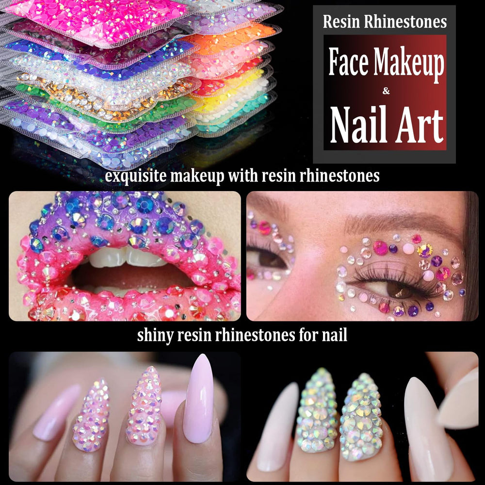 BELLEBOOST 8000-piece rhinestone pack for large projects and diamond paintings