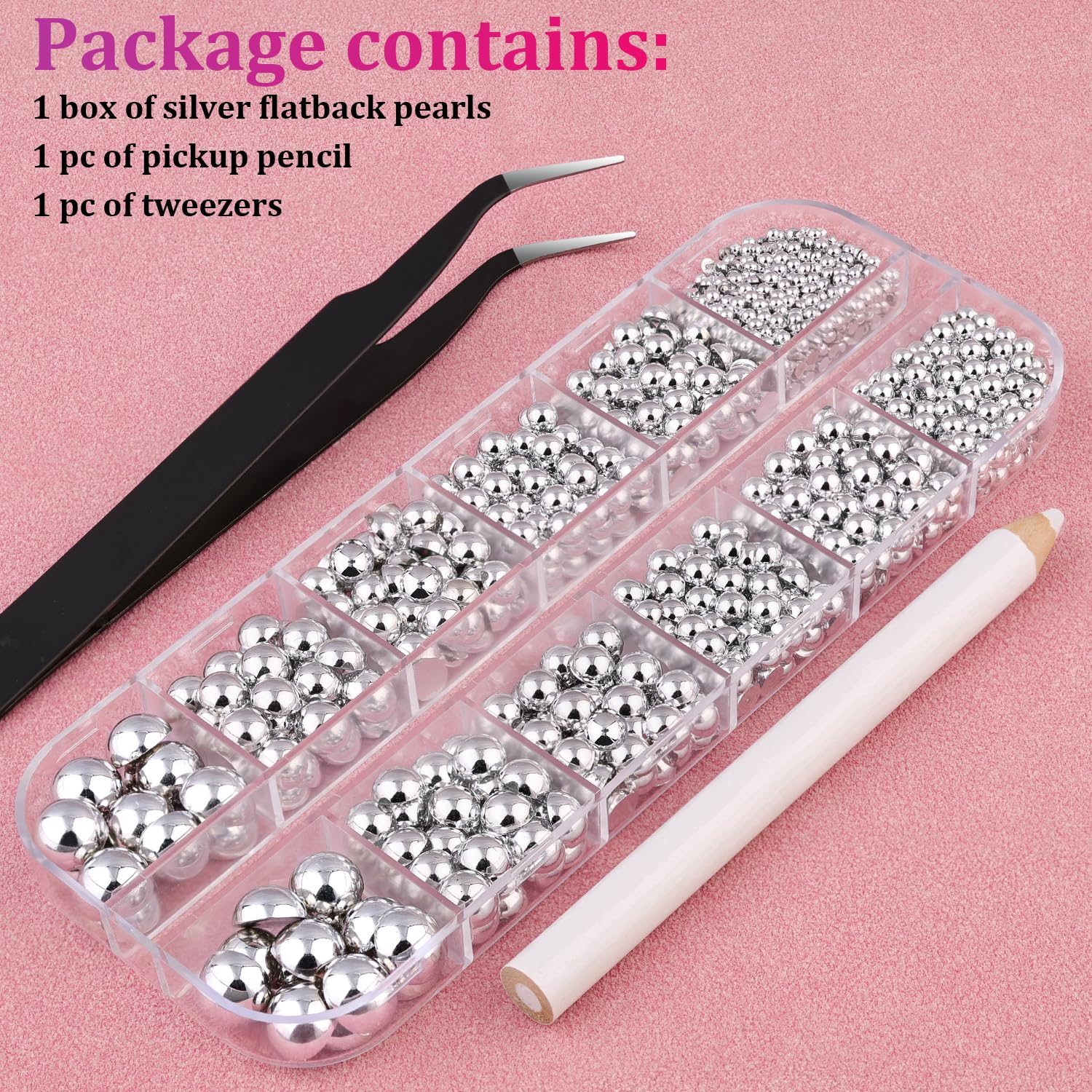 BELLEBOOST pickup pencil and tweezers in use for bead placement