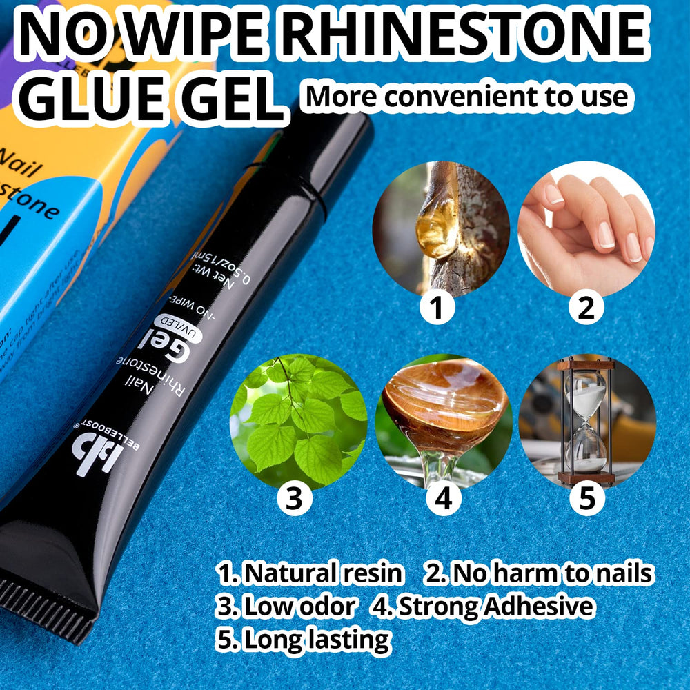 BELLEBOOST tweezer helping secure small stones with precision