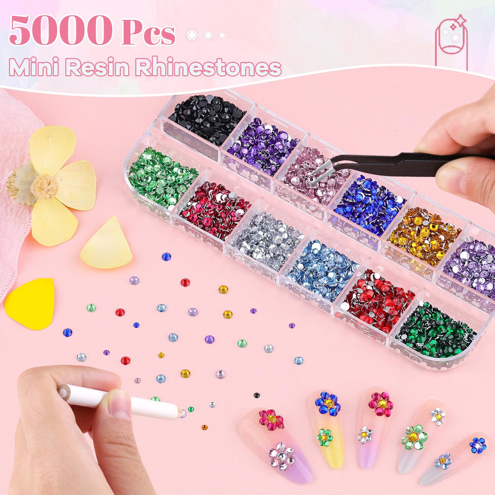 BELLEBOOST tweezers and pickup pencil assist precise placement of rhinestones