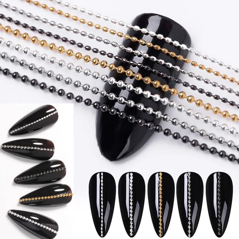 Bellecrey silver nail charms ideal for stylish additions to nails.