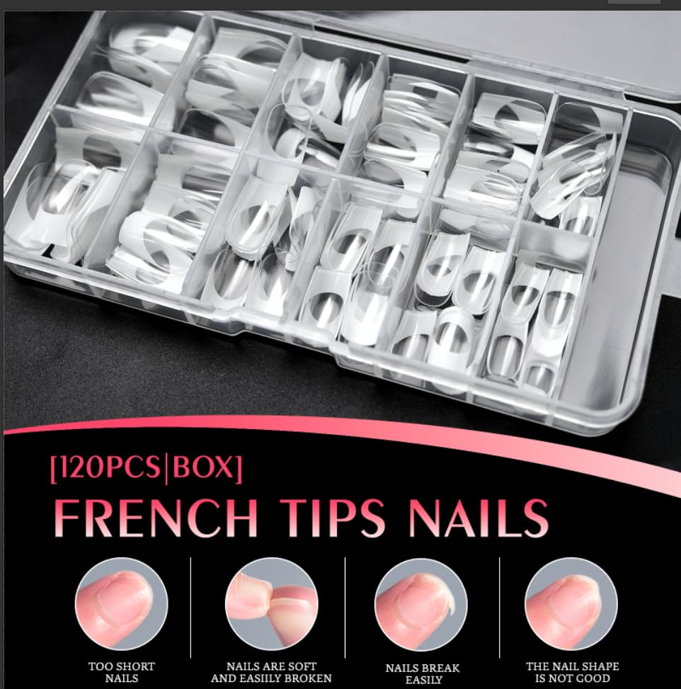 Bellelfin premium ABS nail tips for durable, long-wearing performance