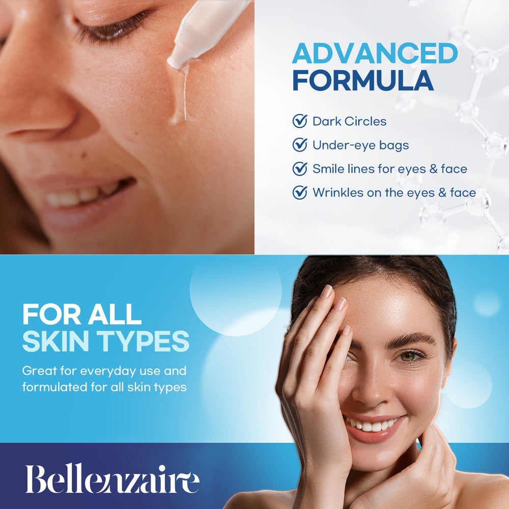 Bellenzaire Sérum Yeux – texture légère et absorption rapide.