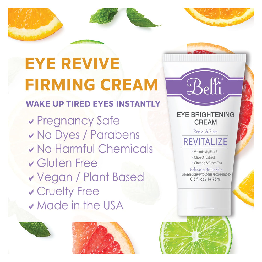 Belli Eye Cream cooling benefit can be enhanced by refrigerating before use.