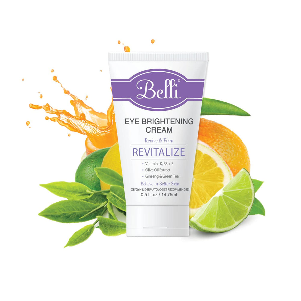 Belli Eye Cream 0.5 oz packaging is compact and travel-friendly.