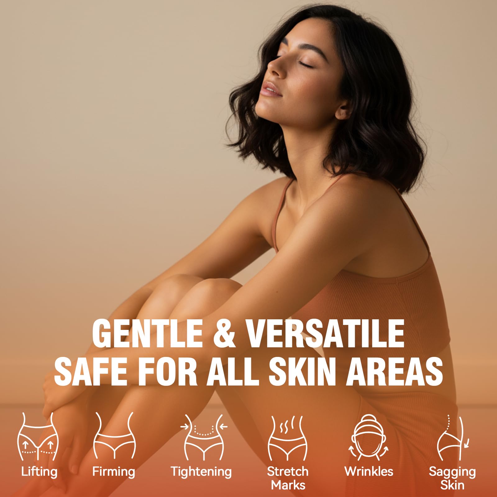 Bellisinno Body Firming Oil packaging presents premium skincare.