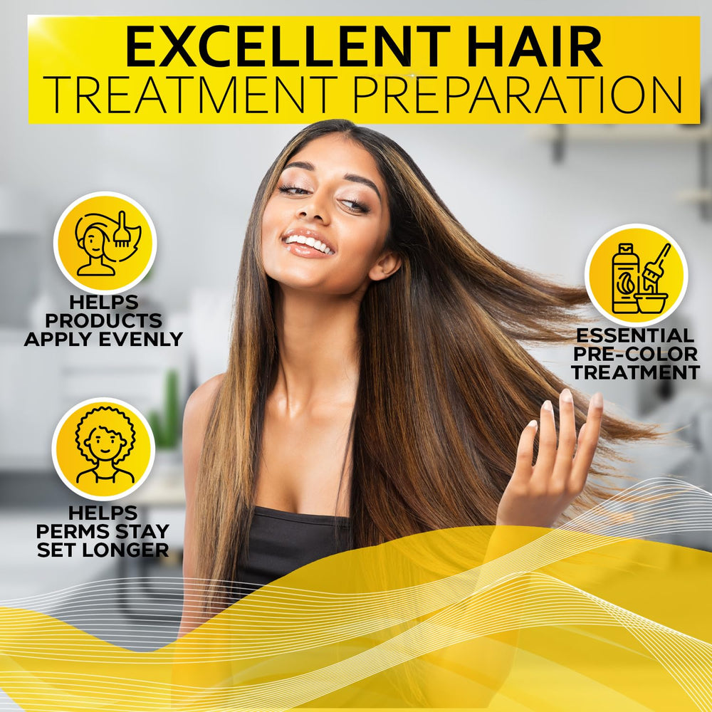 Bellisso clarifying shampoo scalp-comfort image suggests relief from irritation.