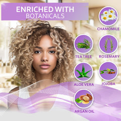 Bellisso purple-hair-mask ultra-hydrating provides moisture for dry, damaged bleached hair.