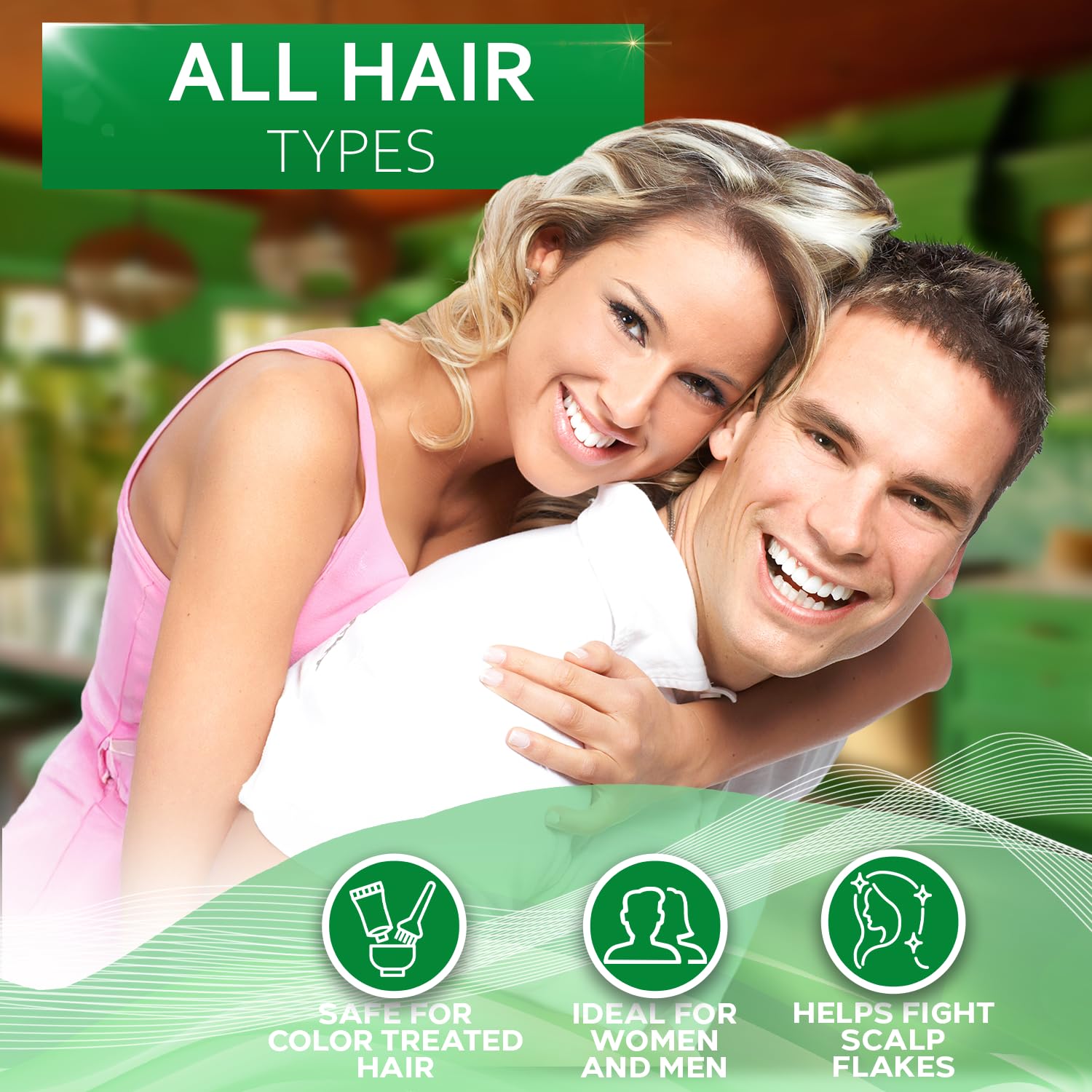 Sulfate-free and cruelty-free formula supports gentle, salon-like conditioning
