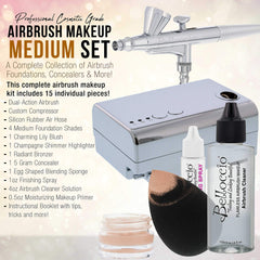 Belloccio airbrush foundation shades four-pack for perfect color match