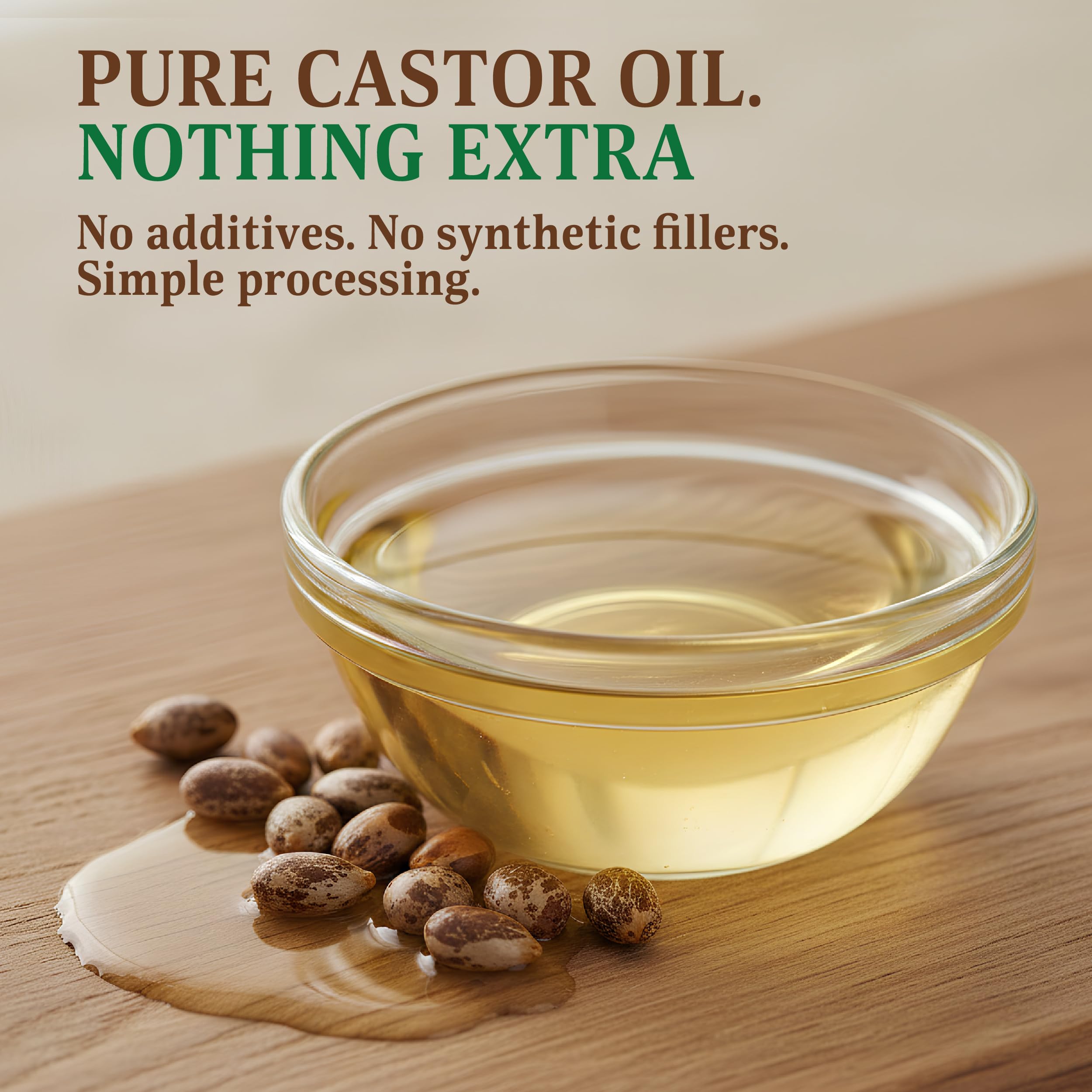 BELMAK Castor Oil applied to brows and lashes for conditioning