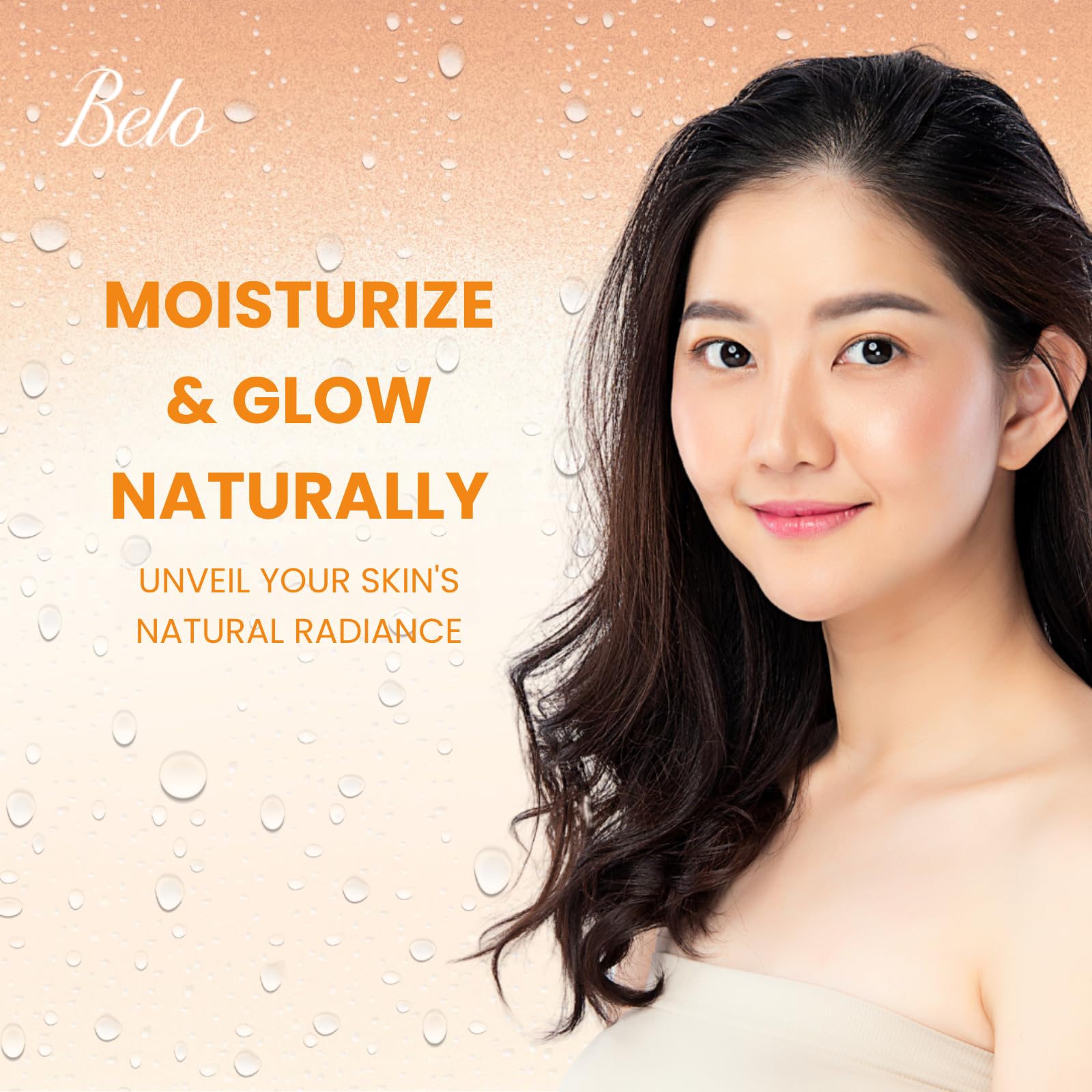 Two pumps dispense Belo Essentials Intensive Body Wash for full-body coverage