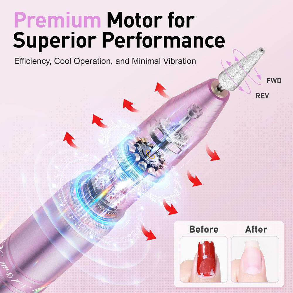 Beloving 11-in-1 nail bits set for shaping, polishing, and care at home.