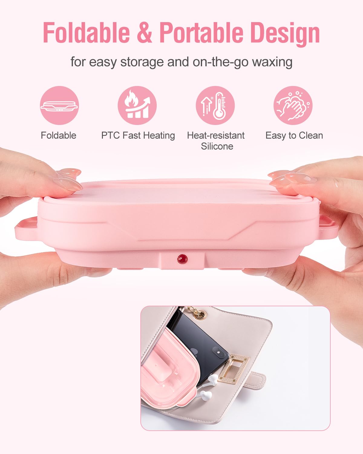 Beloving silicone surface is easy to clean after each use.