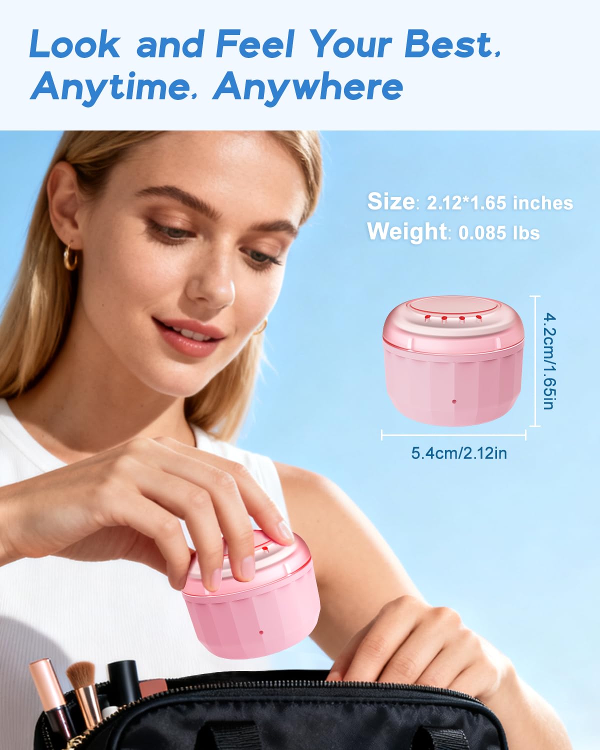 Beloving plastic nose sticks included for clean nasal waxing