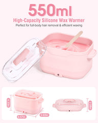 Beloving wax warmer uses PTC heating for fast, even melting.