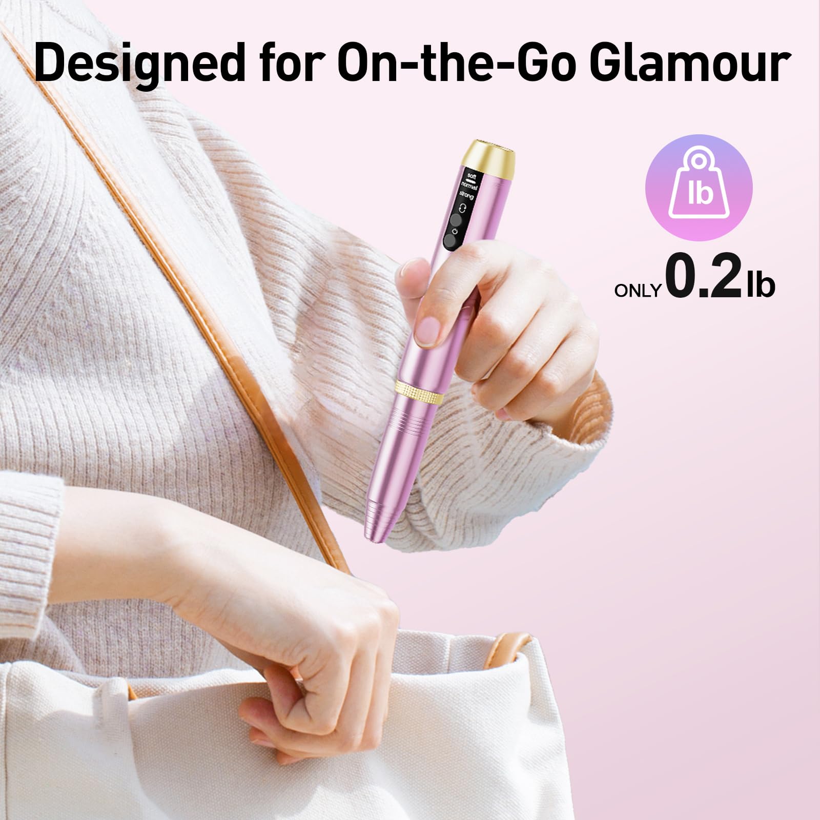 Beloving purple design close-up showcasing premium aesthetic for stylish home manicure.