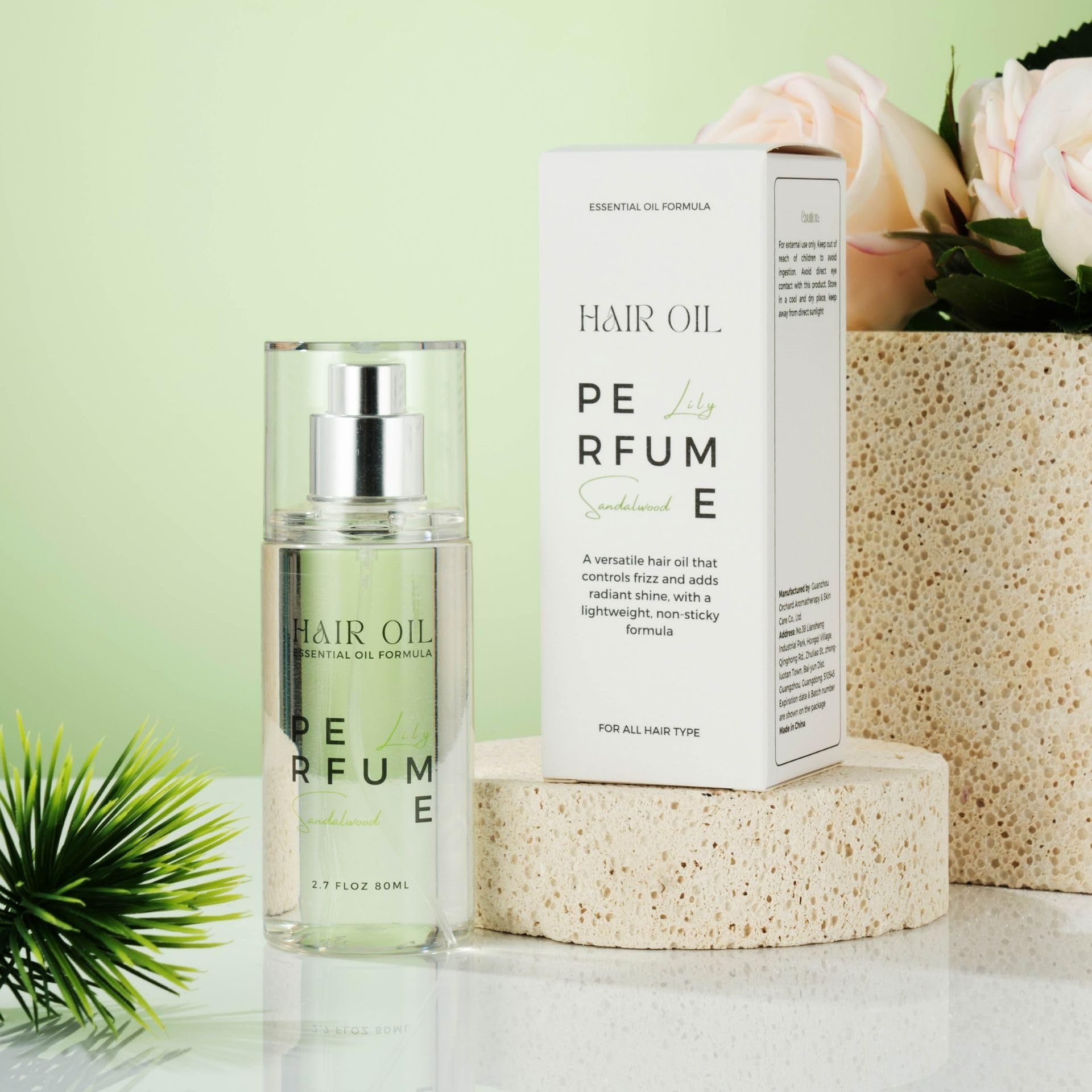 Benatu Alcohol-free Formula nourishes without weighing hair down.