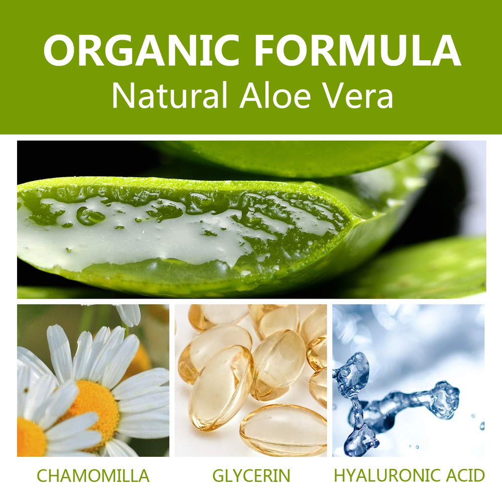 Benatu Aloe Vera Gel natural formula underscores pure extraction and gentle care.