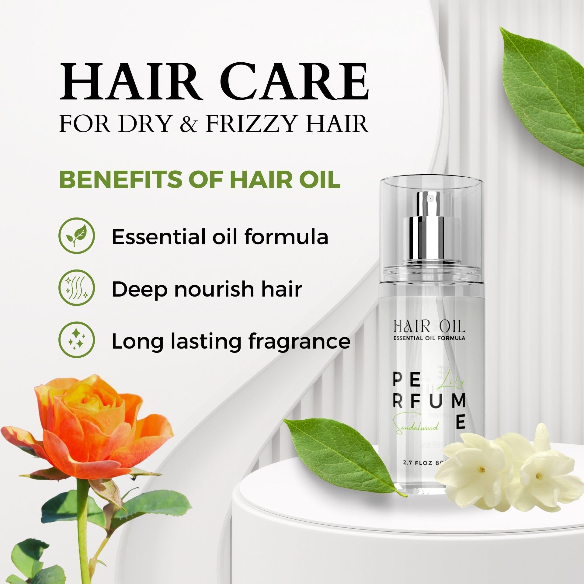 Benatu Long-Lasting Fragrance Mist for an all-day subtle scent.