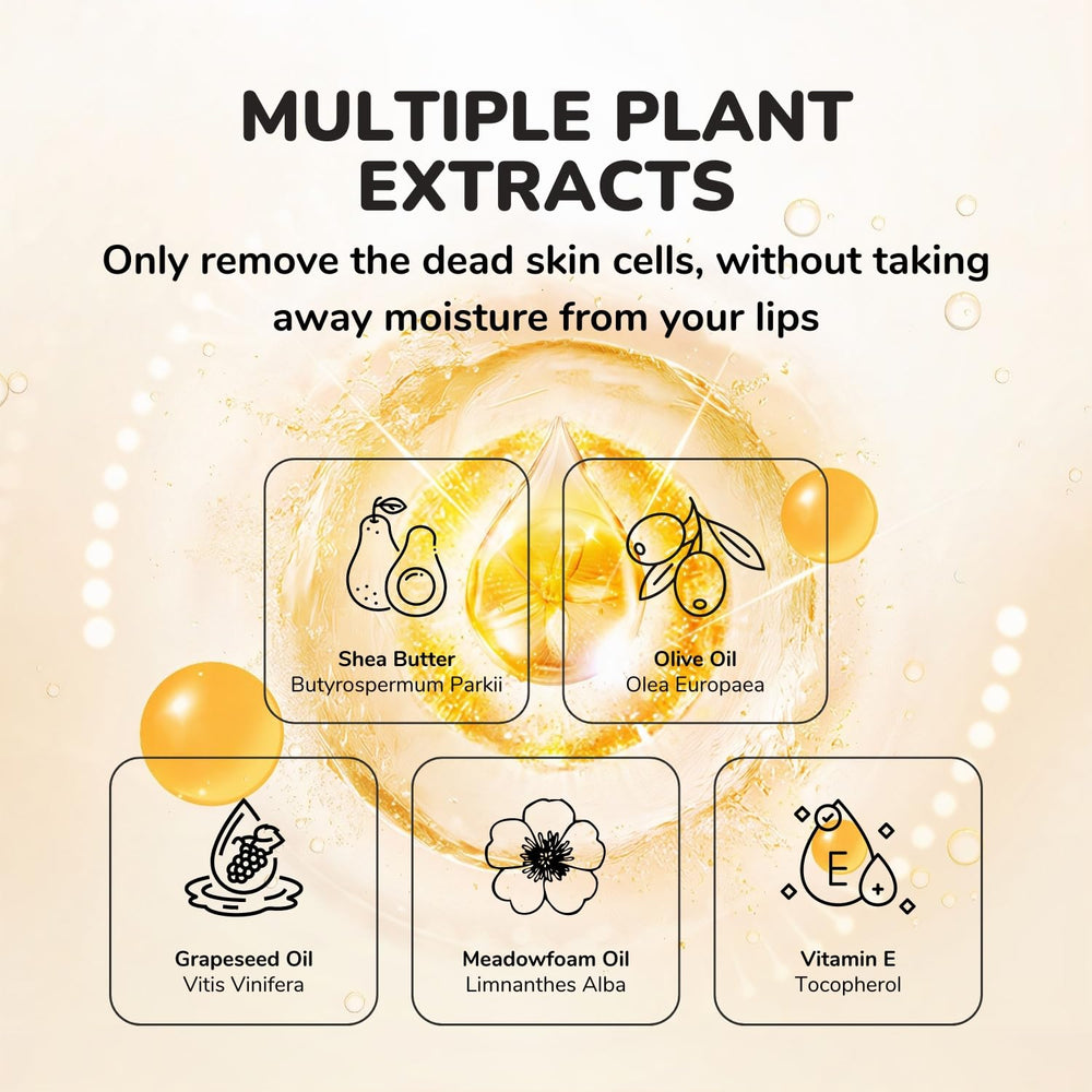 Benatu sugar exfoliation lip care: gentle dead skin removal