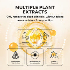 Benatu sugar exfoliation lip care: gentle dead skin removal