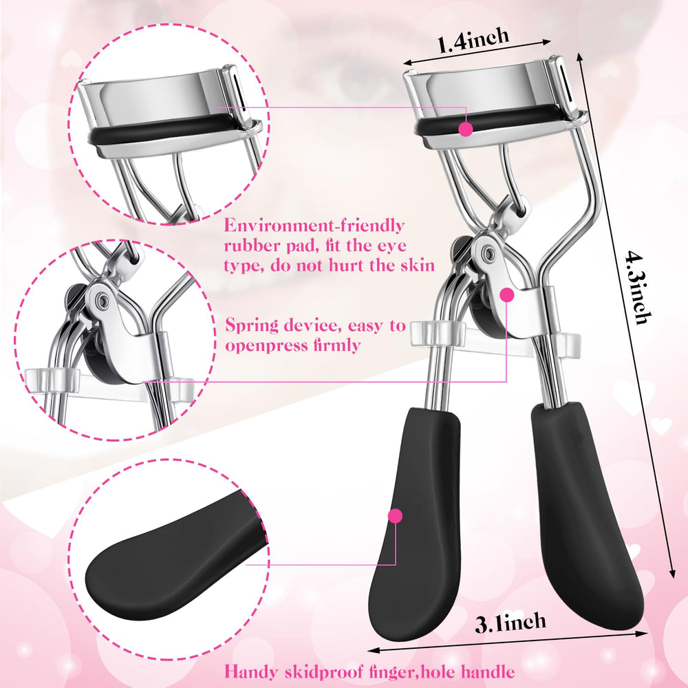 Bencailor 17 Pcs eyebrow brush for neat, groomed brows and gentle styling