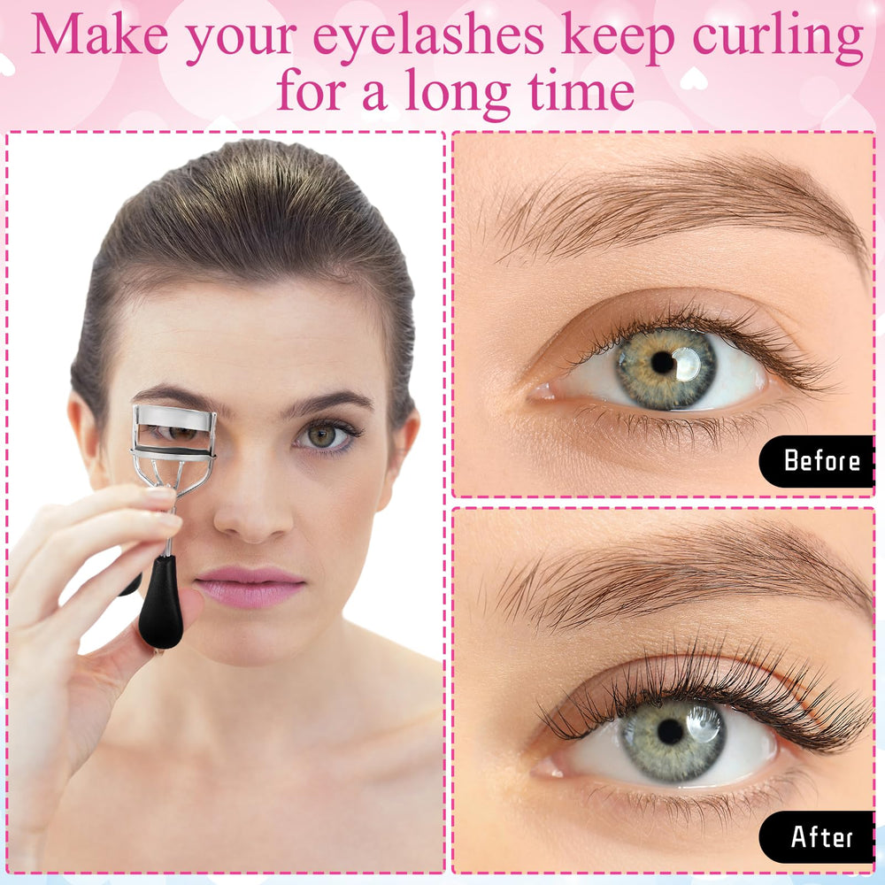 Bencailor 17 Pcs eyelash extension tweezers precise tool for accurate lash placement