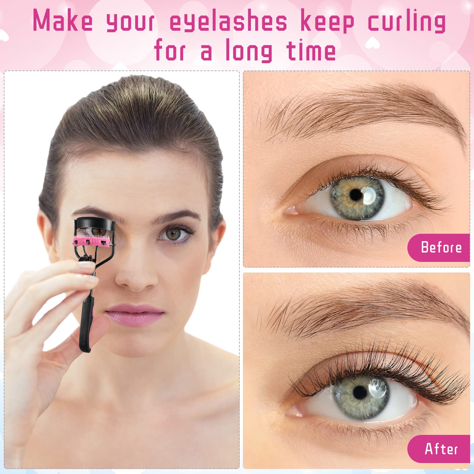 Bencailor eyelash comb and brush for precise separation