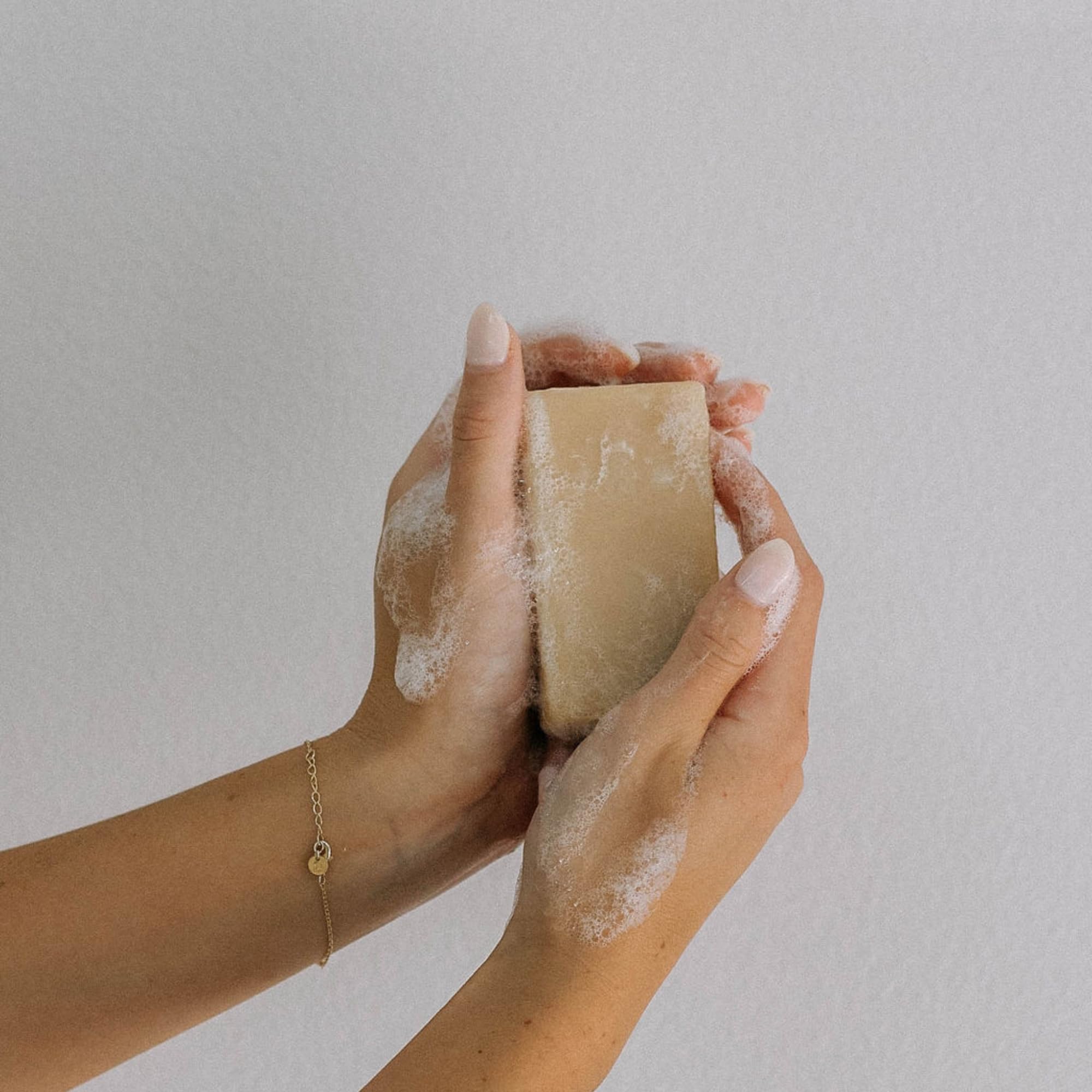 Handcrafted on the Bend Soap Company farm