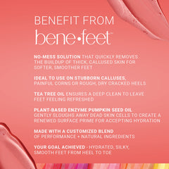 Benefeet Pumpkin Seed Oil nourishes skin on feet