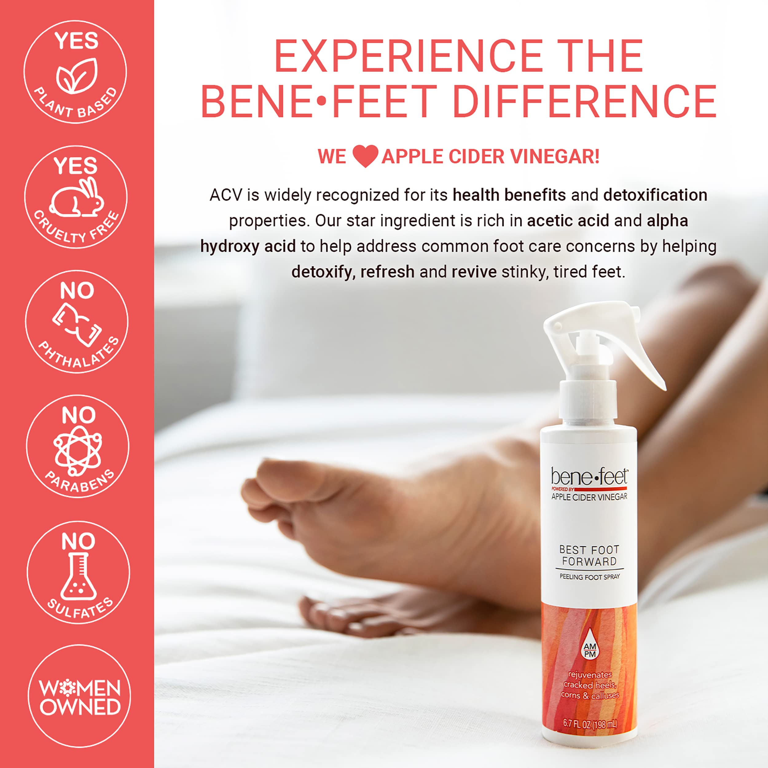 Benefeet Shea butter and botanicals for hydration