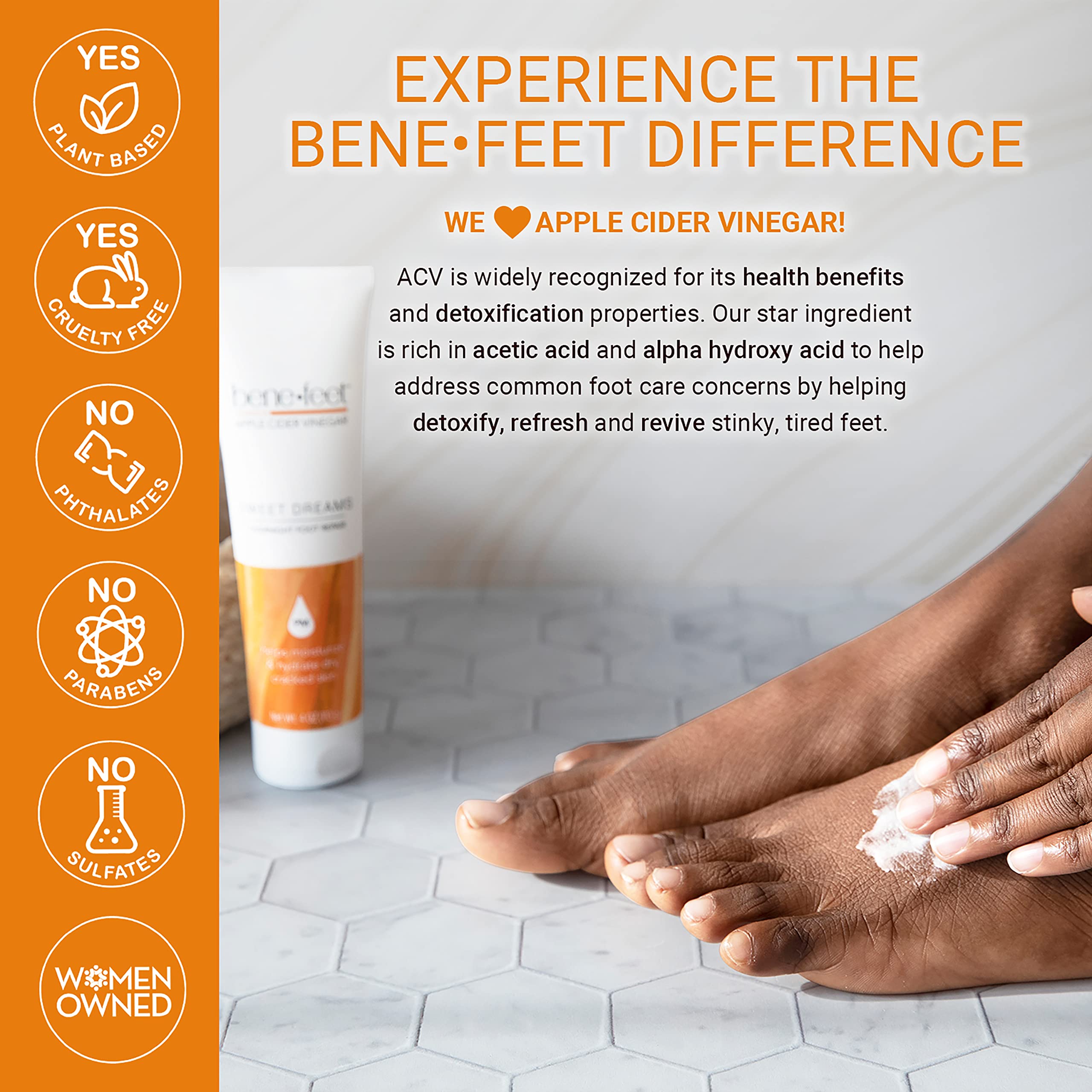 Benefeet turmeric and borage oil ingredients spotlight for nourished, soft feet